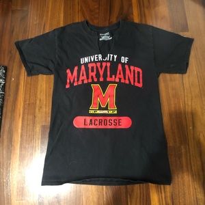 Champion University of Maryland Lacrosse t shirt